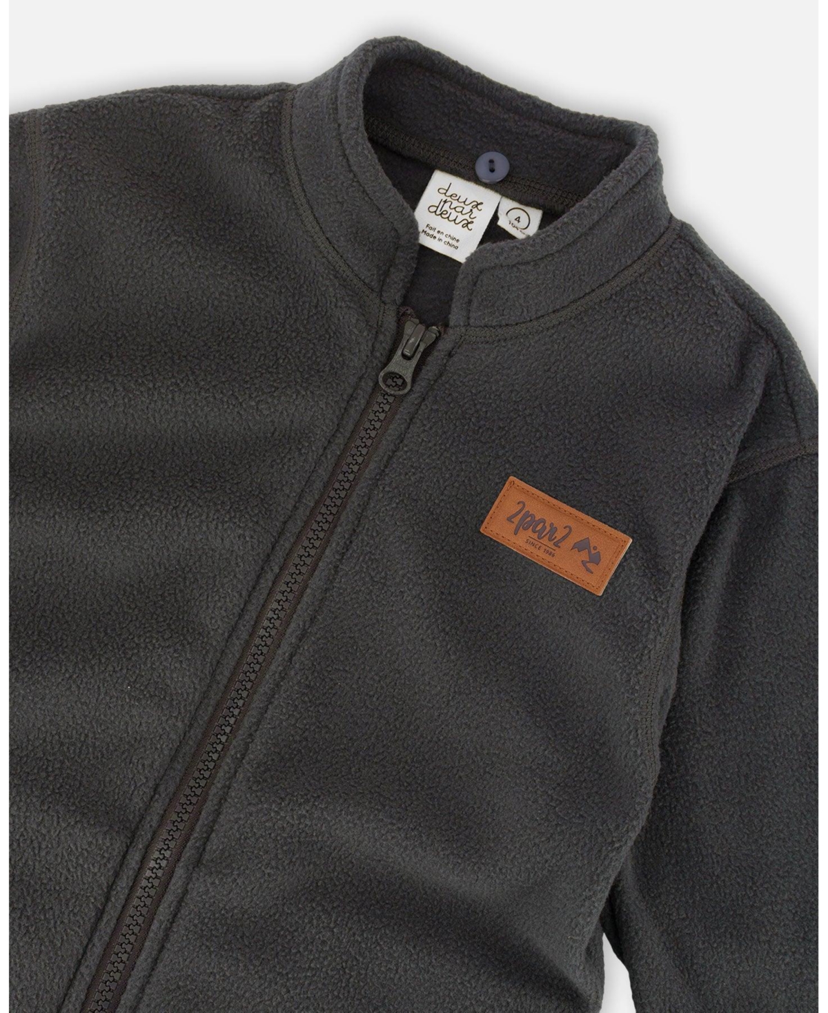 Deux par Deux Big Boys 3-In-1 Mid-Season Outerwear Set Gray, Beige, Orange, And Sage