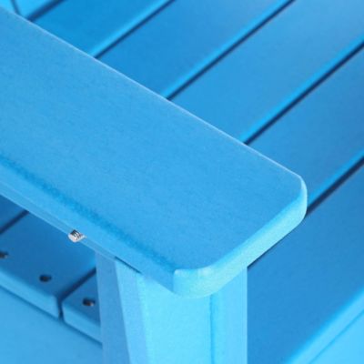 Kids 5-Piece HDPE Outdoor Patio Round Dining Table and Chairs Set