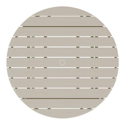 Kids 5-Piece HDPE Outdoor Patio Round Dining Table and Chairs Set