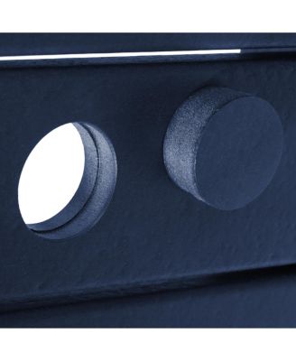 Kids 5-Piece HDPE Outdoor Square Patio Dining Table and Chairs Set