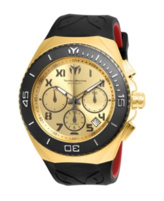 Invicta Men's TM-215067 Manta Ocean Quartz Chronograph Gunmetal, Gold ...