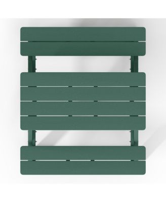 Outdoor Patio Kids HDPE Plastic Picnic Bench Table