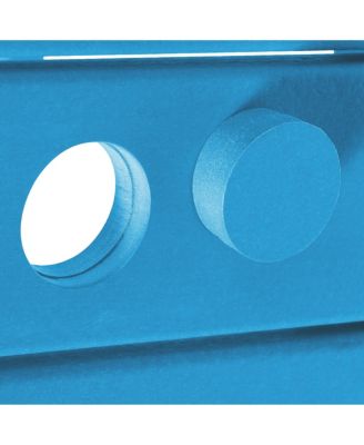 Kids 5-Piece HDPE Outdoor Square Patio Dining Table and Chairs Set