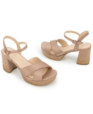 Women's Reeva Silk Platform Sandals