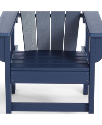 Kids Outdoor HDPE Adirondack Plastic Patio Chair