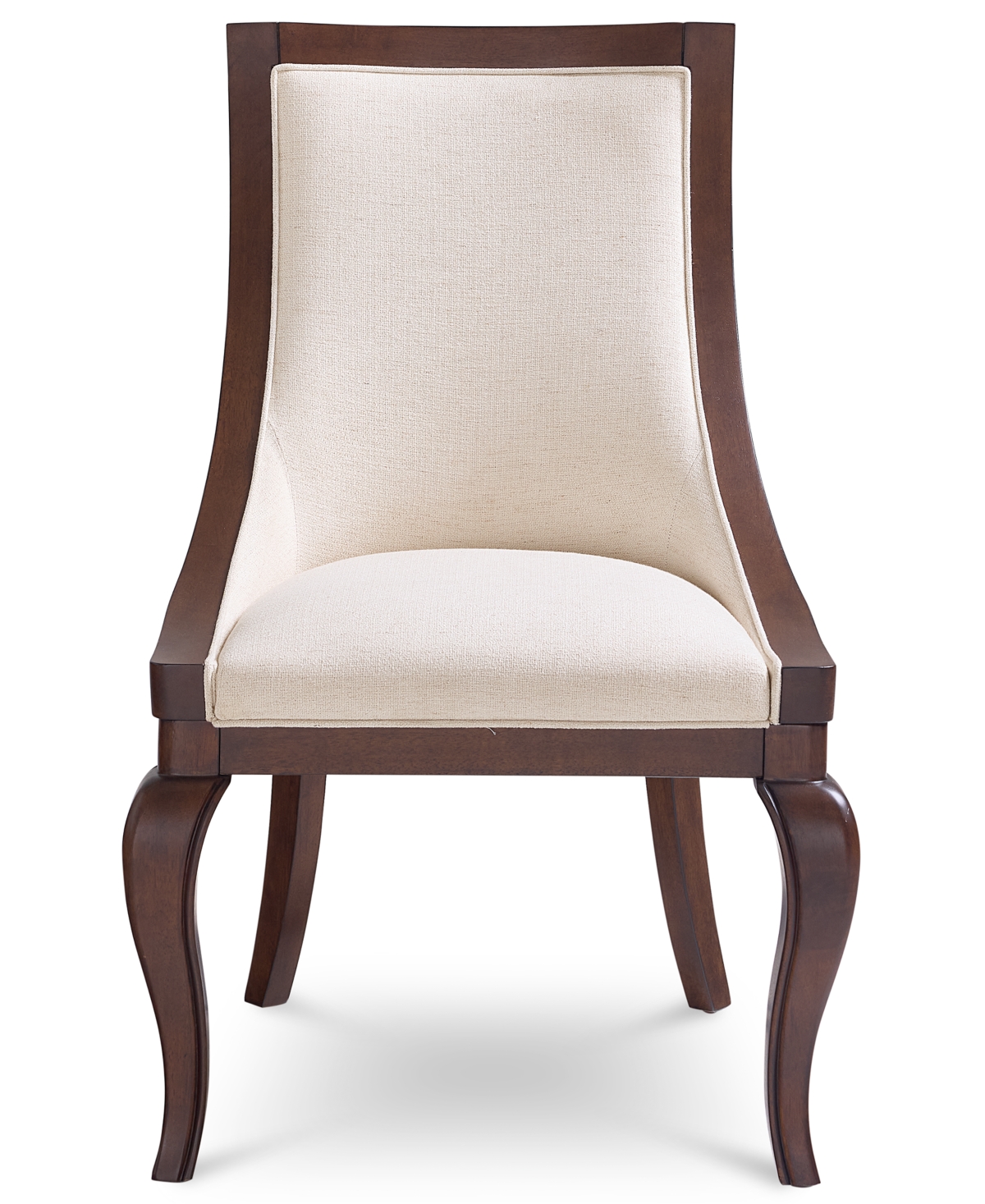 Macy's Nelman Dining Host Chair, Created For  In Brown