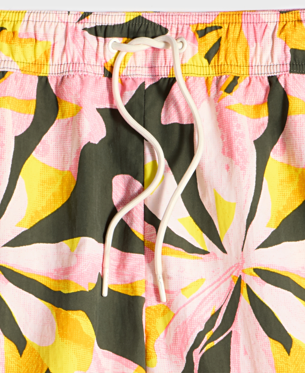 Mode Of One Men's Floral Tones Regular-fit Printed Swim Trunks, Exclusively At Macy's In Wild Ivy