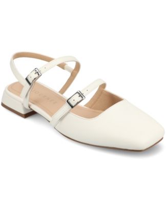Women's Gretchenn Multi Strap Square Toe Mary Jane Flats