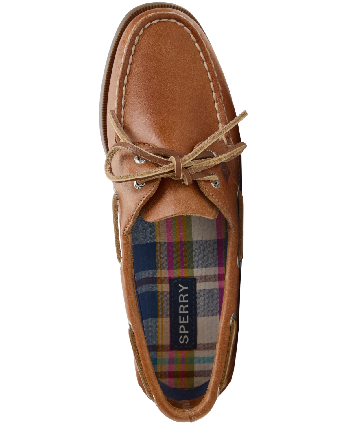 Shop Sperry Women's Authentic Original 2 Eye Lace-up Boat Shoe In Tan