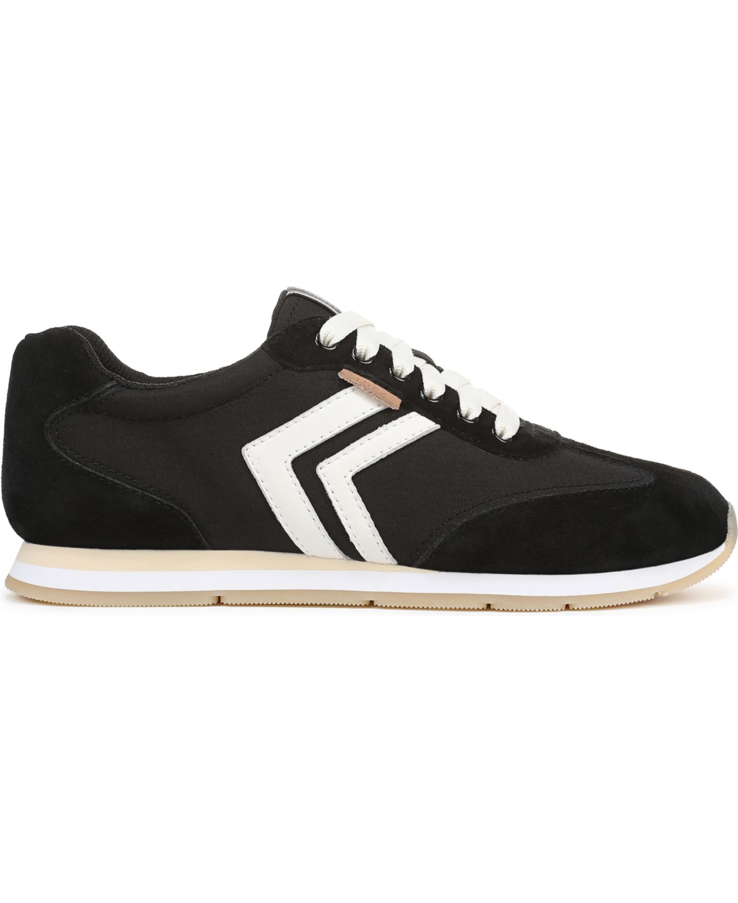 Женские кроссовки Dr. Scholl's Comeback Closed Round Toe Lace Up, цвет: Чёрный замшевый — фото 2