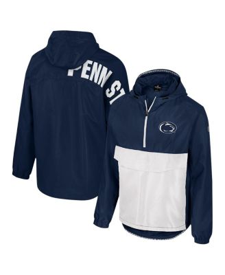 Colosseum - Men's Navy Penn State Nittany Lions Reloaded Anorak Half-Zip Jacket
