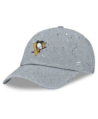 Women's Gray Pittsburgh Penguins Heritage Snow Day Speckle Adjustable Hat