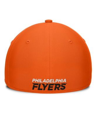 Men's Orange Philadelphia Flyers Core Primary Logo Flex Hat