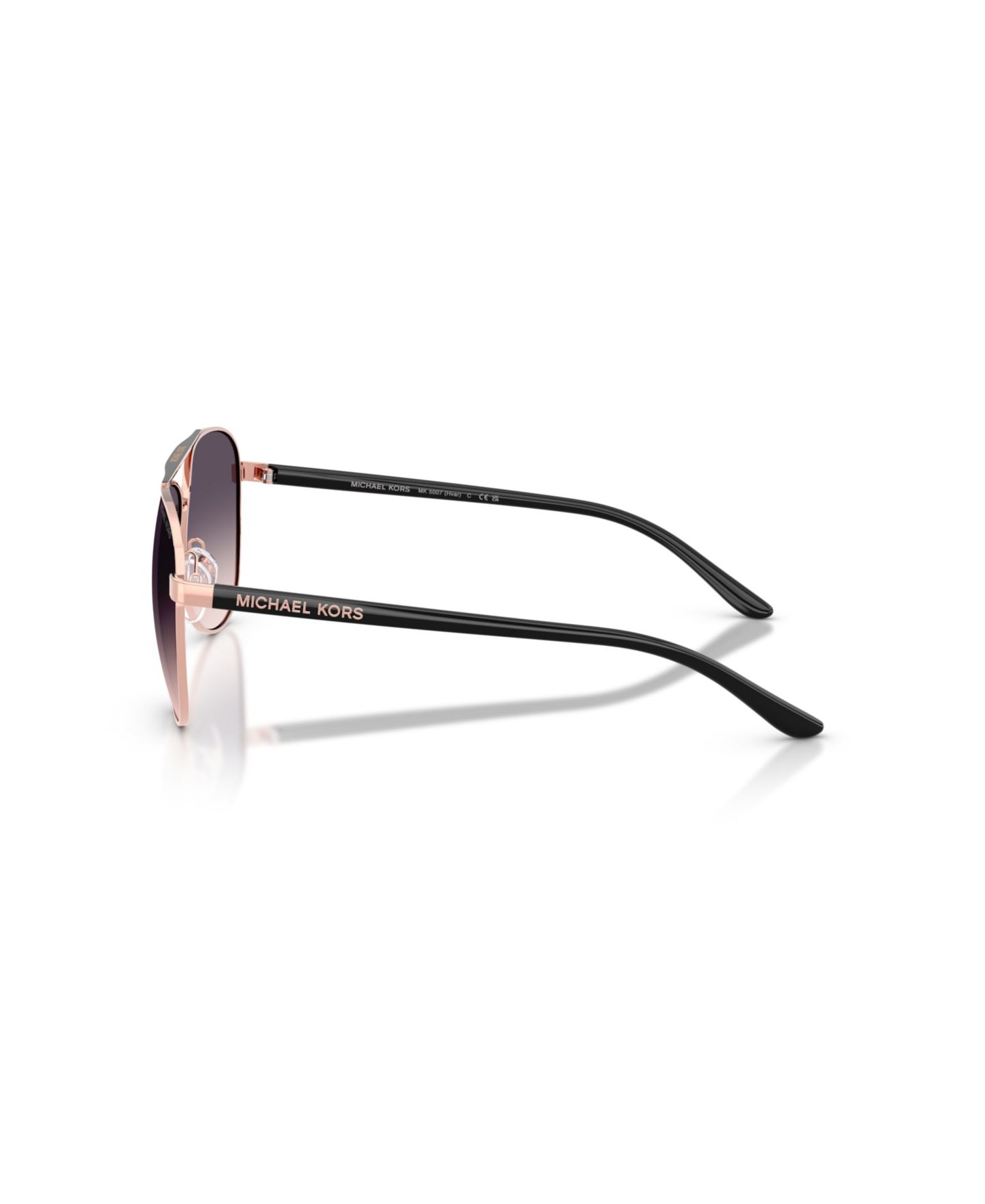 Женские солнцезащитные очки Michael Kors Sunglasses, MK5007, цвет: Розовый золотой / Серый градиентный — фото 2
