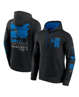 Fanatics - Men's Black Orlando Magic Game Time Crossover Pullover Hoodie