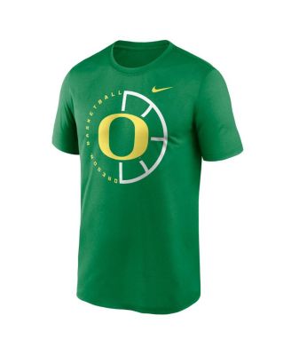 Men's Green Oregon Ducks Legend Basketball Icon Performance T-Shirt