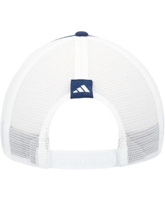 Men's Navy Georgia Tech Yellow Jackets Phrase Foam Front Trucker Adjustable Hat