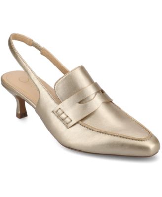Women's Amory Tailored Kitten Heel Slingback Pumps