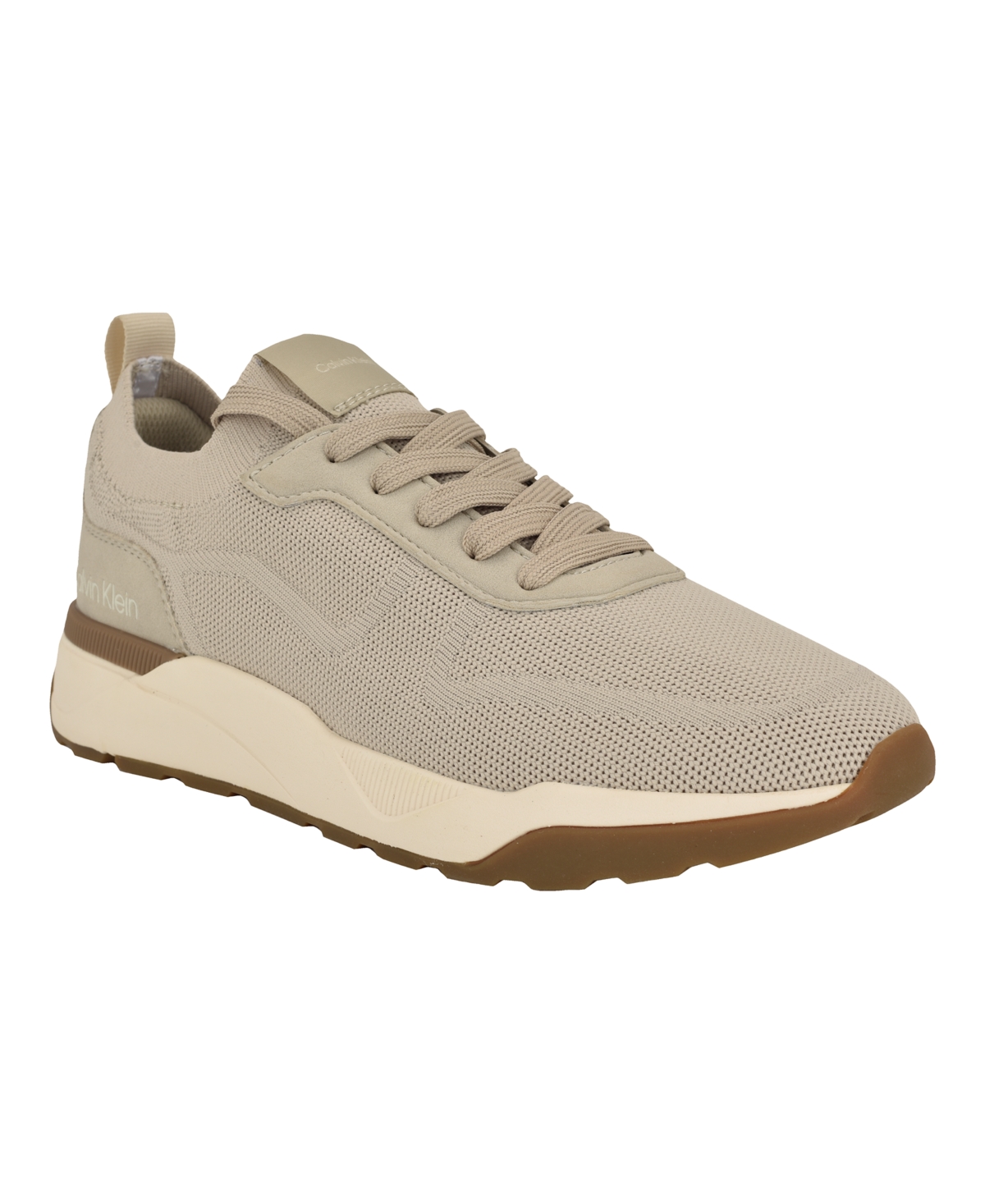 Calvin Klein Men's Condro Casual Lace-Up Sneakers - Light natural