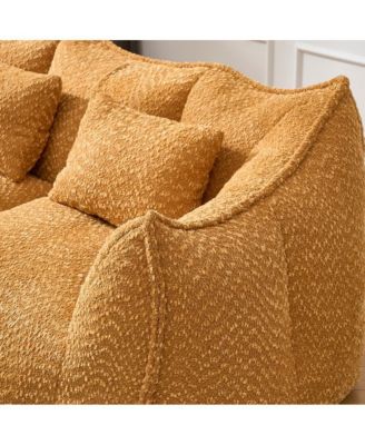 Bean Bag Chair for Adults, Cozy Chenille Sofa, Perfect for Gaming, Reading, and Relaxing