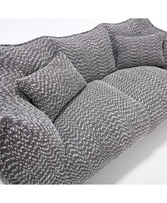 Bean Bag Chair for Adults, Cozy Chenille Sofa, Perfect for Gaming, Reading, and Relaxing