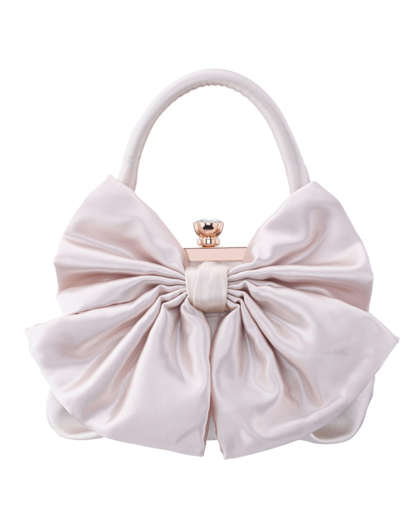 Женская сумка Nina Small Bow Frame Crossbody, цвет: Слоновая кость — фото 1