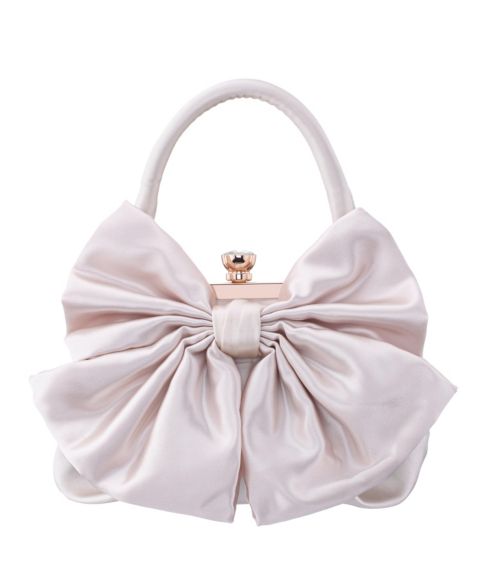 Женская сумка Nina Small Bow Frame Crossbody, цвет: Слоновая кость