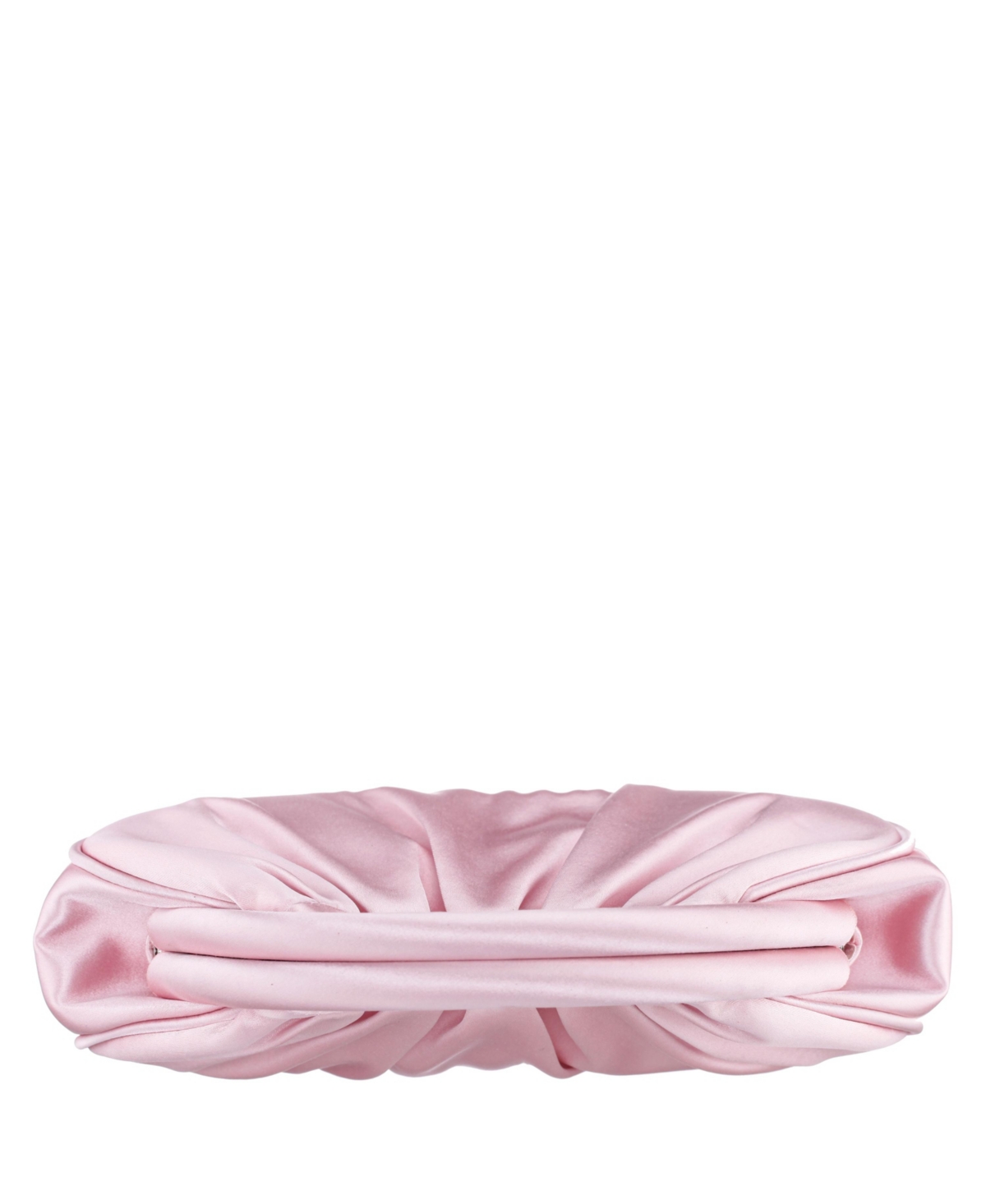Shop Nina Mini Moon With Cut Out Handle Satchel Bag In Icy Pink