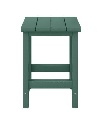 Kids Outdoor Patio Furniture HDPE Adirondack Square Side Table