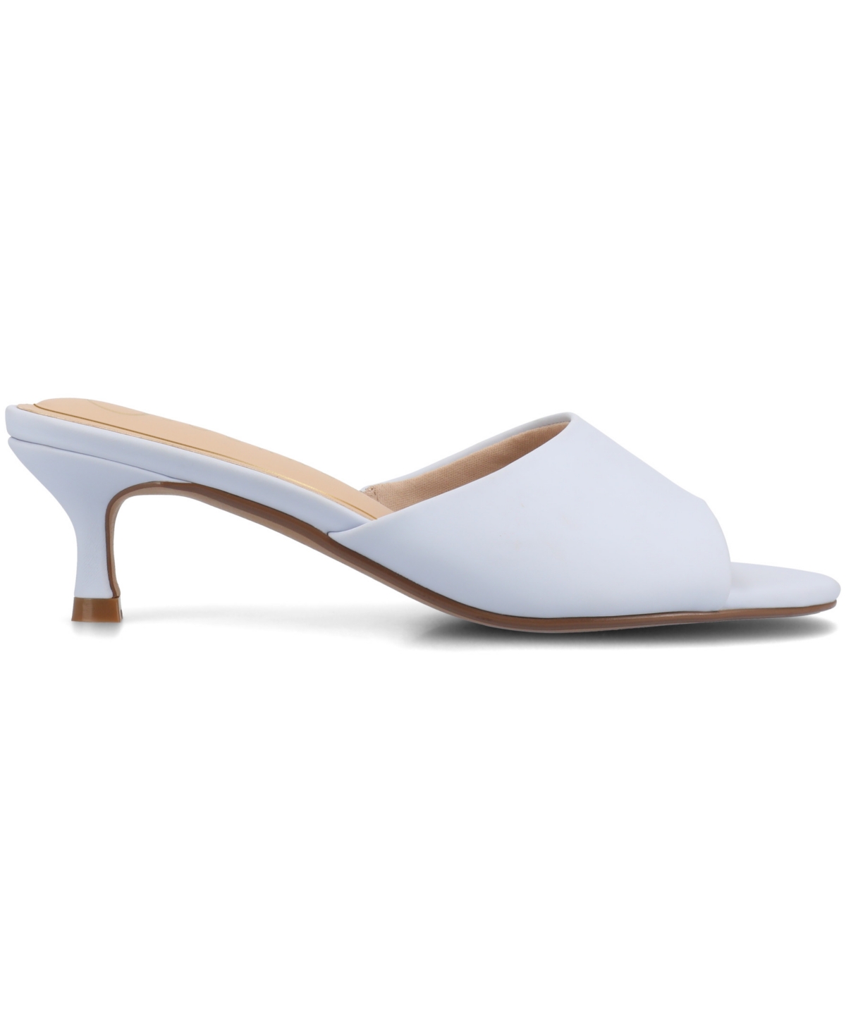 Shop Journee Collection Women's Jeylah Kitten Heel Dress Sandals In Light Blue