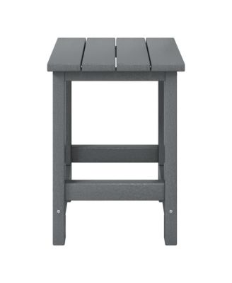 Kids Outdoor Patio Furniture HDPE Adirondack Square Side Table