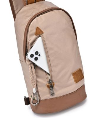 Urban Light Coated Canvas Sling Bag
