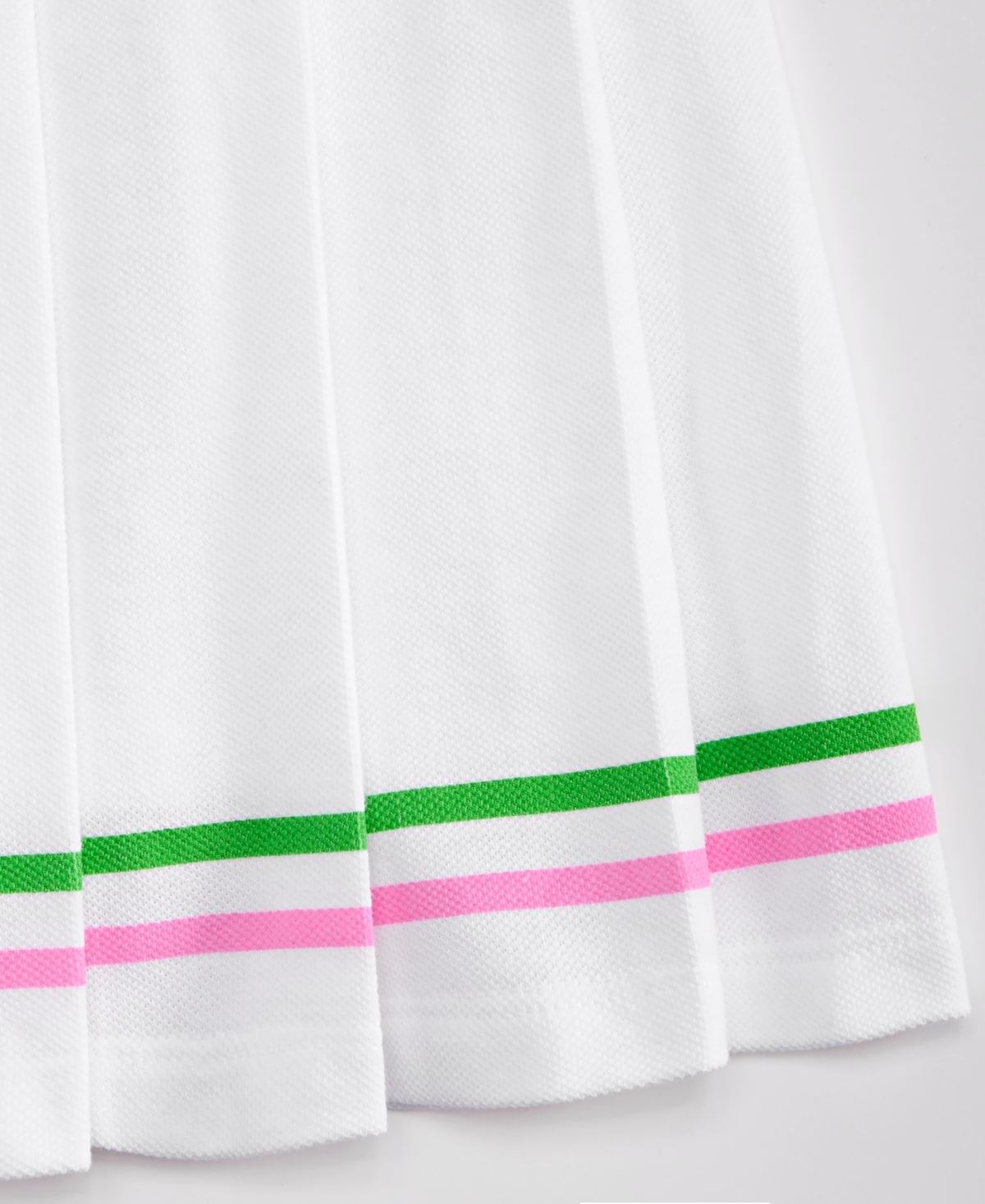 Epic Threads Kid Girl Striped Tennis Skirt, Exclusively At Macy's In Bright Whi