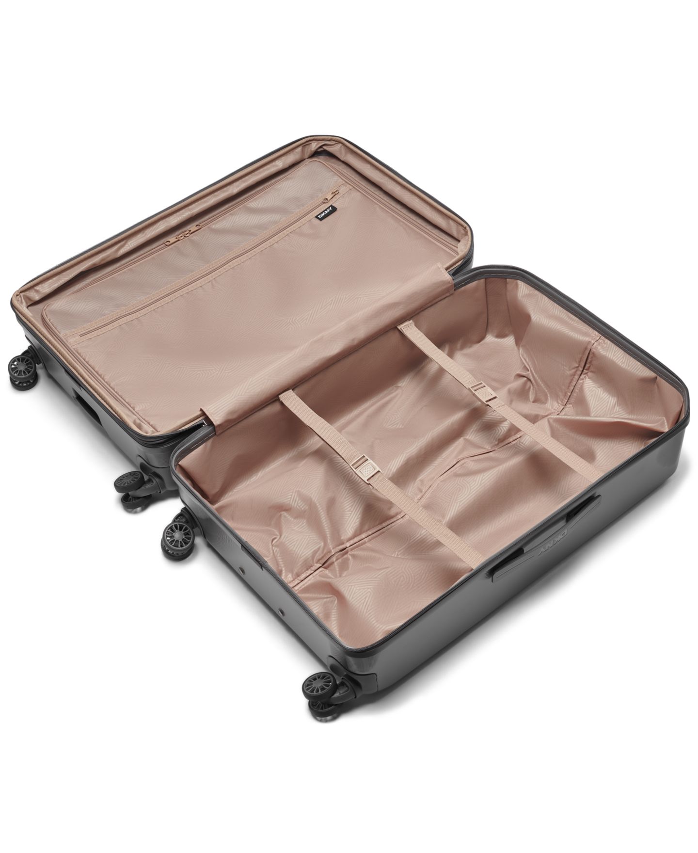 Чемодан DKNY Clean Cut Large Check-in Spinner, цвет: Лавандовый — фото 9