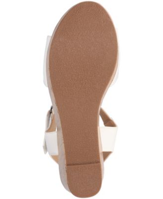 Women's Ranae Ankle Strap Platform Cork Wedge Sandals