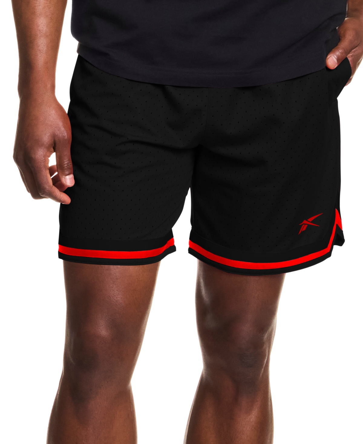 Men's Basketball Transition 7" Shorts - Lime / Blk