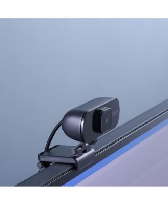 Full HD USB Streaming 2MP Webcam | 1080P HD | 360&deg; Rotation | Digital Microphone | Plug & Play for Desktop or Laptop PC | Stream for Zoom, Skype, Facetime, YouTube | Conference Calls & MS Teams