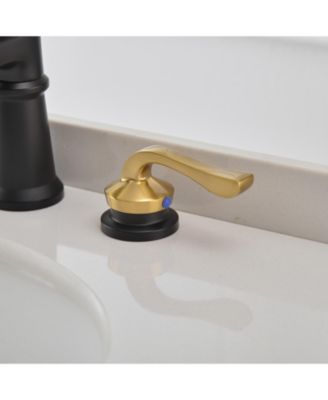 Single Hole Single-Handle Bathroom Faucet With Pop Up Drain in Brushed Nickel