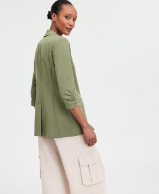 Women's Menswear Blazer, P/XS-4X, Created for Macy's