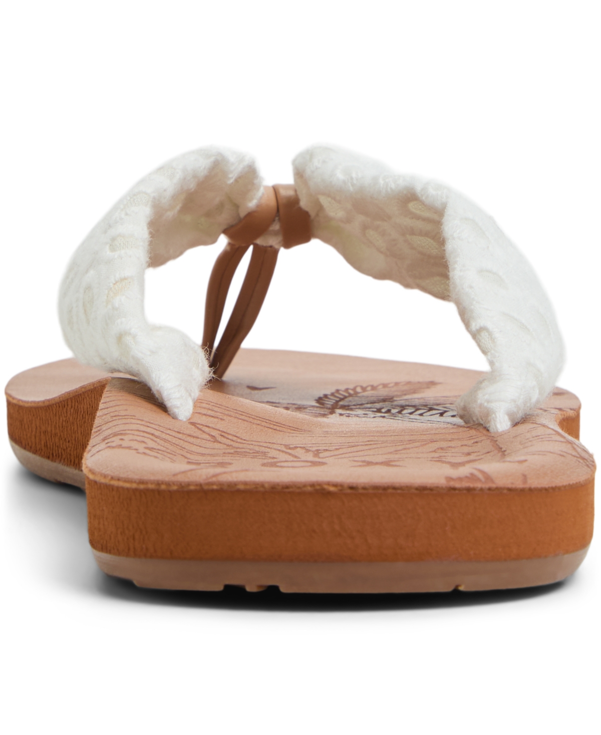 ROXY WOMEN'S TULUM SLIP-ON FLAT SANDALS 
