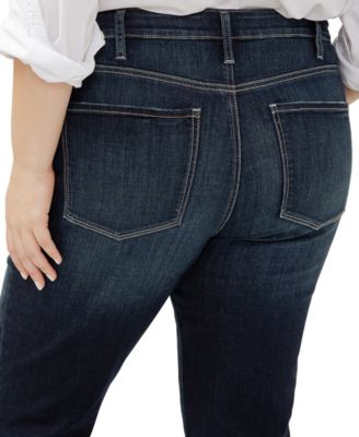 Plus Size Avery Cuffed Denim Jeans