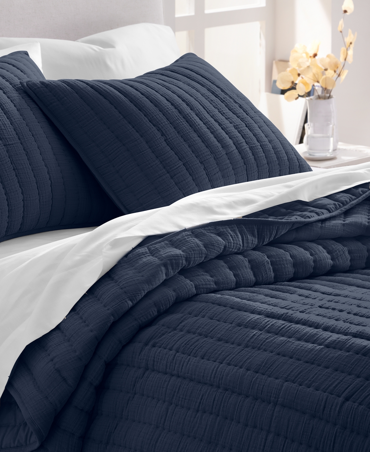 Oake Dream 3-pc. Coverlet Set, King, Exclusively At Macy's In Blue