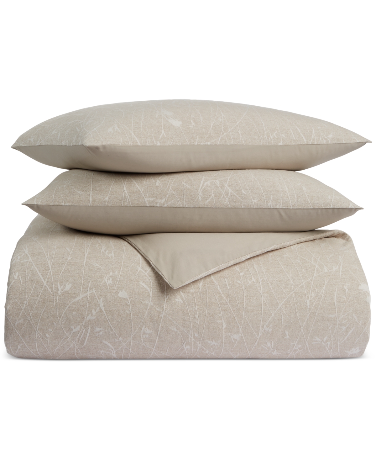 Oake Willowby 3-pc. Duvet Cover Set, King, Exclusively At Macy's In Brown