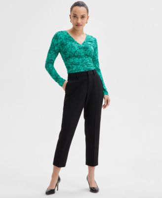 I.N.C. International Concepts - Petite Mid-Rise Slim Trousers