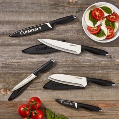 10-Pc. Cutlery Set with Stainless Steel End Caps 