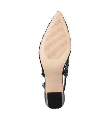 Women's Zaiden Woven Block Heel Slingback Pumps