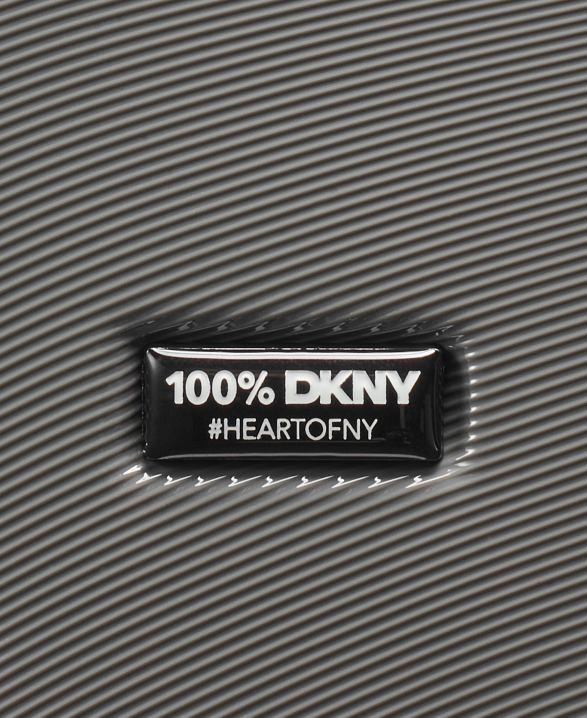 Dkny Clean Cut 28" Upright Luggage In Dark Gray