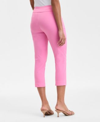 pink skinny dress pants Alloy Apparel Tall Julia Dressy Skinny Pants for Women in Rose Size Small length 37