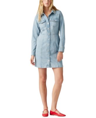 Levi's - Women's Flynn Western Cotton Denim Dress