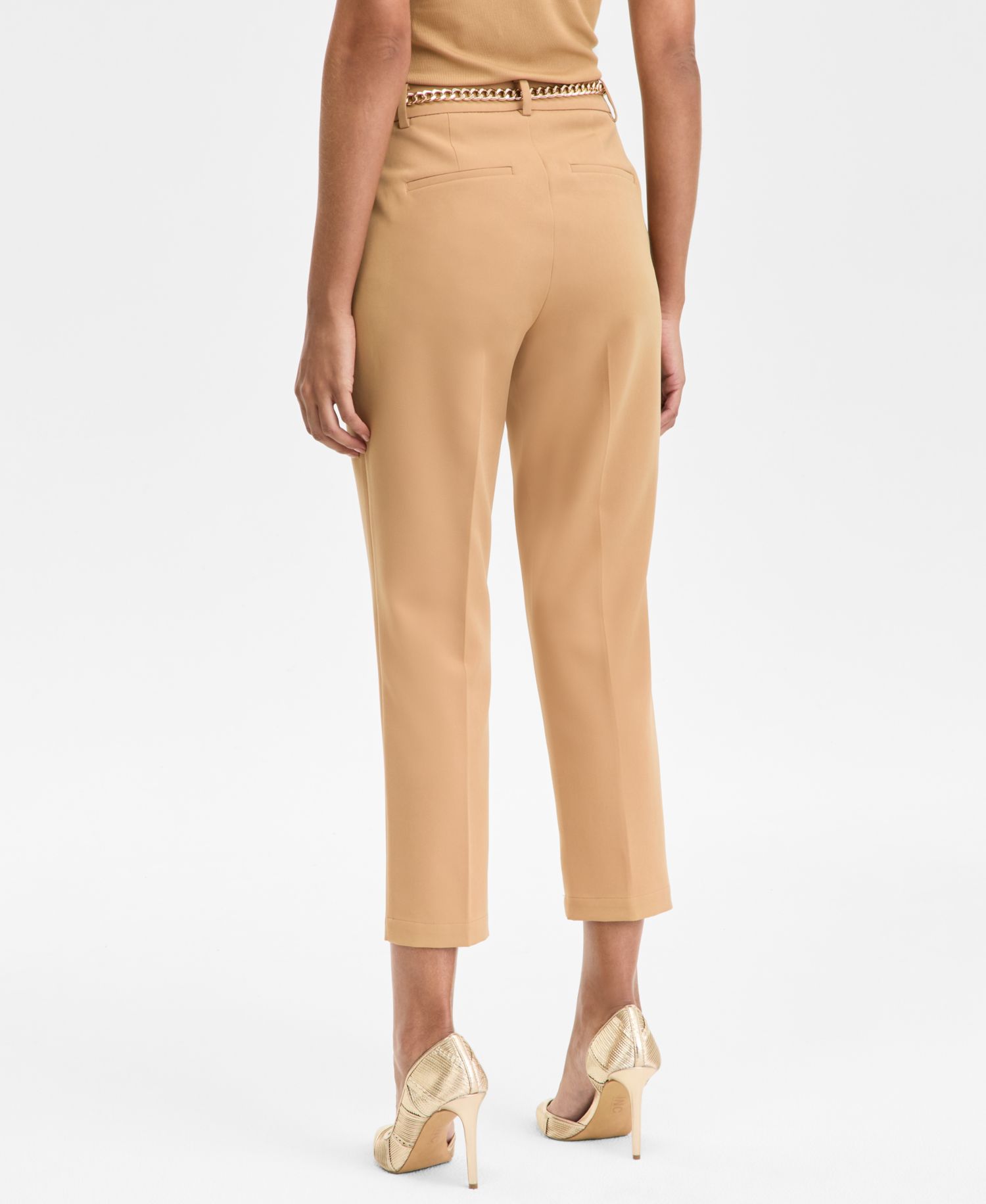 Women's Slim Cropped Trousers